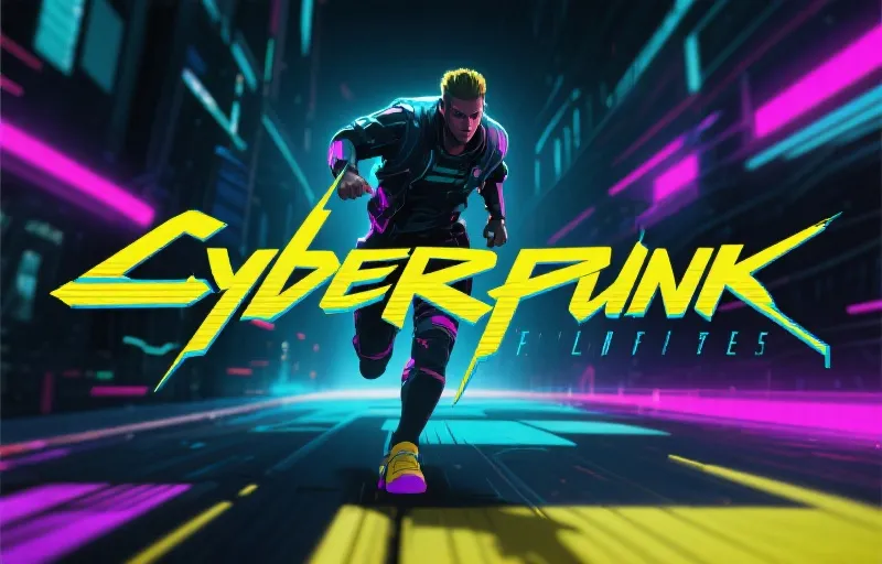 赛博主题移动端互动娱乐